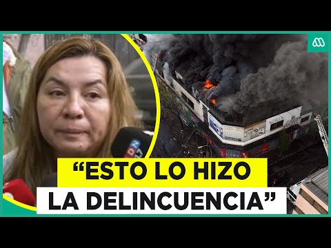 Comerciantes lo perdieron todo: Gigantesco incendio en Barrio Meiggs