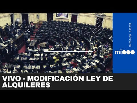 EN VIVO: DIPUTADOS TRATARÁ LEY DE ALQUILERES- Telefe Noticias