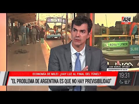 Juan Manuel Urtubey, exgobernador de Salta:Hay que expandir la economía con responsabilidad f