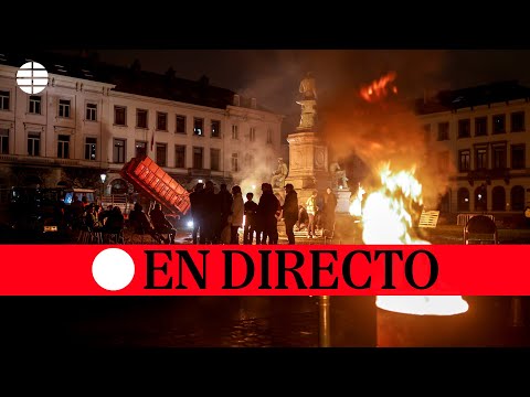 DIRECTO | Importante protesta de los agricultores en Bruselas