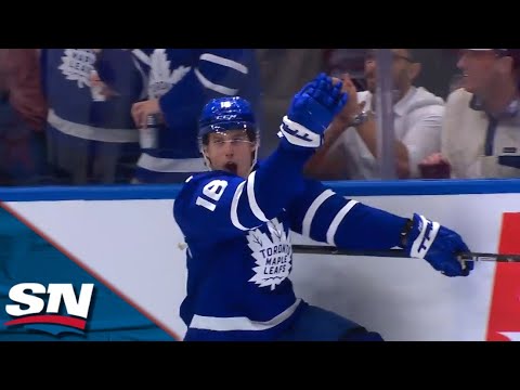 Maple Leafs Mitch Marner Snipes Home Glove-Side To Even It Up vs. Islanders