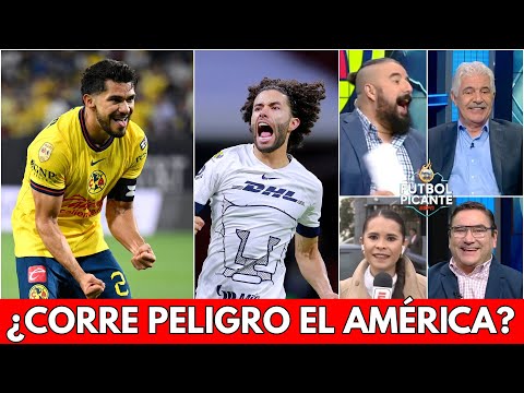 EL AMÉRICA vs PUMAS tiene a ÁLVARO MORALES con LOS PELOS DE PUNTA en LIGA MX | Futbol Picante