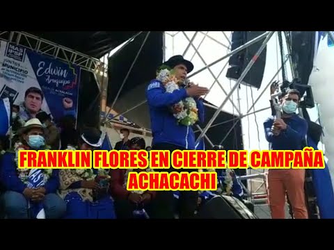 FRANKLIN FLORES MENCIONÓ QUE EL TATA QUISPE FU3 EL MON4GUILLO DE JEANINE AÑEZ..
