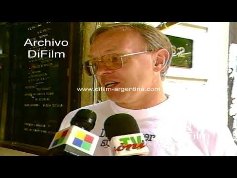 Partido amistoso de Dinamarca en Mar del Plata - Nota Flemming Serritslev 1996