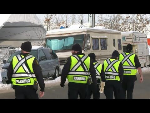 They want us out: Dozens of RVs removed from Alta. street where they've been parked for months