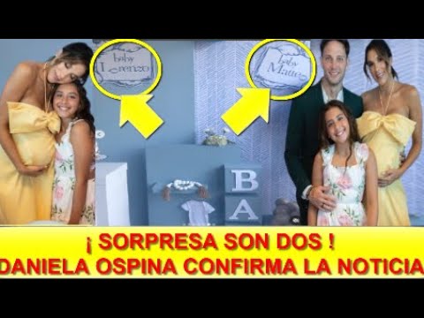 ¡ ULTIMA HORA ! NO SE LO ESPERABA ! DANIELA OSPINA ROMPIÓ EL SILENCIO ¡ NO ES UNO SON DOS BEBES !