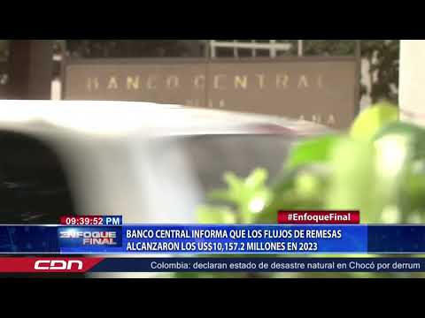 Banco Central informa que los flujos de remesas alcanzaron US$ 10,157 2 millones de dólares en 2023
