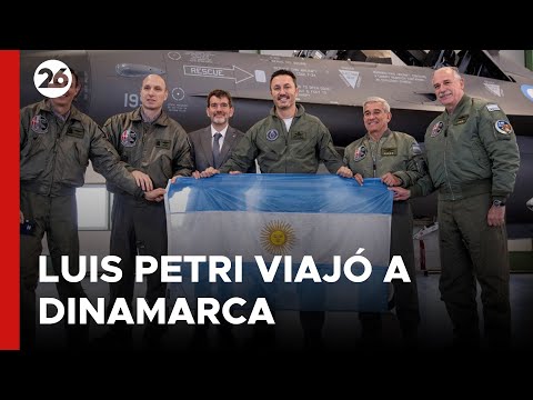 Luis Petri viajó a Dinamarca y formalizó la compra de 24 aviones para la Fuerza Aérea Argentina