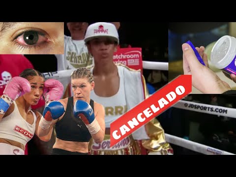 Se cancela la pelea de Amanda Serrano vs. Nina Meinke cuando peleará?  Se suspende la pelea