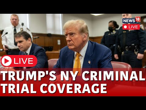 Donald Trump LIVE | Hush Money Trail In New York | Trump's Attorney Grills Stormy | US News | N18L