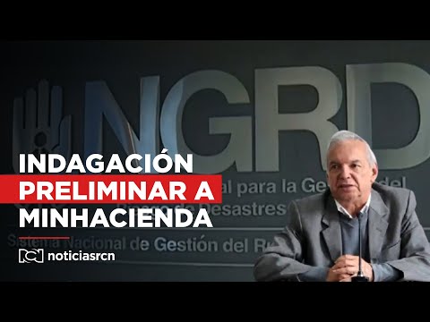 Indagación preliminar a ministro de Hacienda, exmininistro del Interior y otros funcionarios