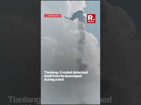 Chinese Rocket 'Tianlong 3' Crashes After Accidental Launch