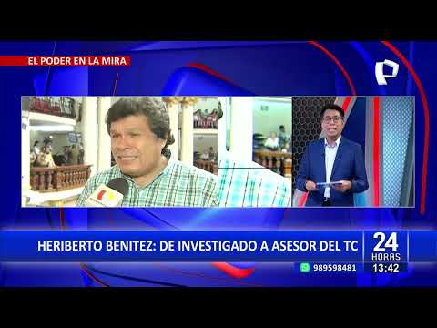 Heriberto Benítez: De investigado por actos de corrupción a asesor del TC