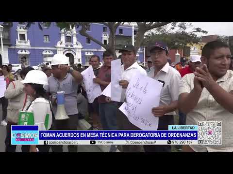 Trujillo: toman acuerdos en mesa técnica para derogatoria de ordenanzas