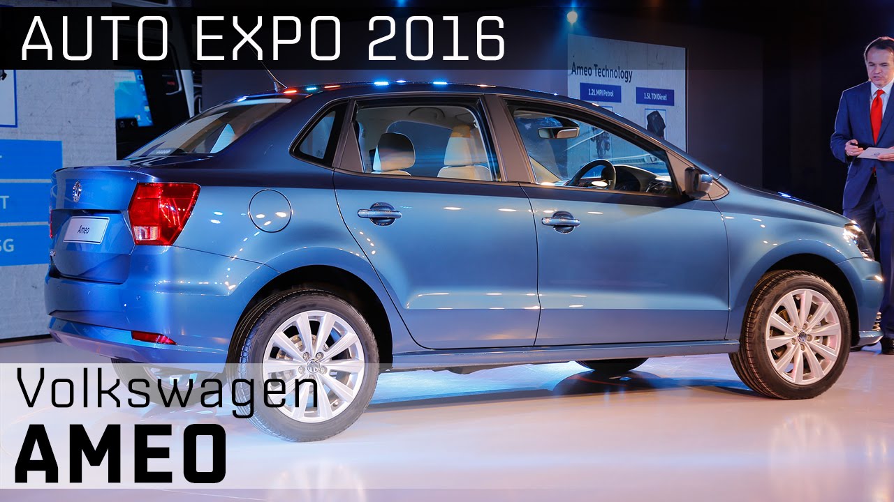 Volkswagen Ameo :: 2016 Auto Expo WalkAround Video :: ZigWheels India