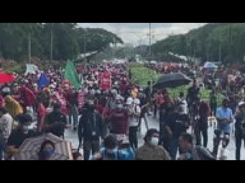 Anti-terror legislation protest on Independence Day