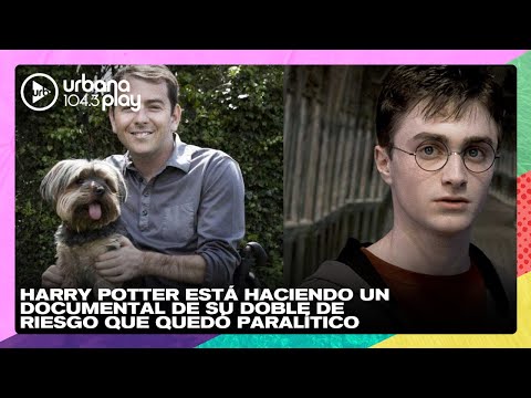 Harry Potter está haciendo un documental de su doble de riesgo que quedó parapléjico #TodoPasa