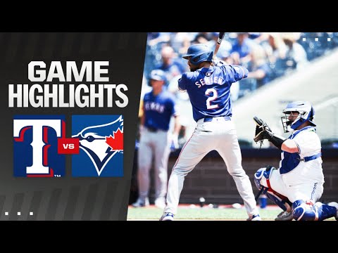 Rangers vs. Blue Jays Game Highlights (7/28/24) | MLB Highlights