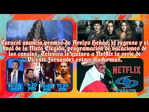 Inician Promos De Arelys Henao, Fecha del regreso y final de La Nieta Elegida La serie de Vicente..