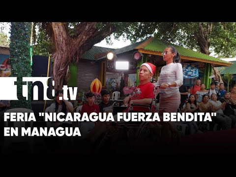 Feria «Nicaragua Fuerza Bendita» con protagonistas con discapacidad