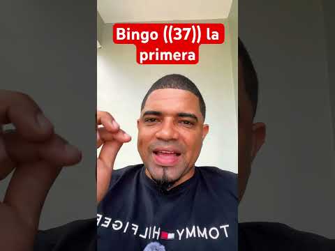 Bingo ((37)) la primera que esperas para ganar con Adolfo lotería