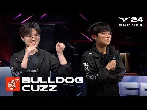 BuLLDoG, Cuzz 인터뷰 | KDF vs. KT | 08.07 | 2024 LCK 서머 스플릿