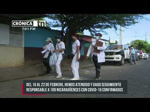 Informe de la situación actual del coronavirus en Nicaragua