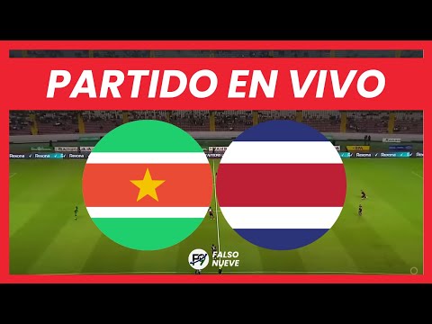 SURINAM vs COSTA RICA EN VIVO - LIGA DE LAS NACIONES - JUEGA EL EQUIPO DE ALFARO