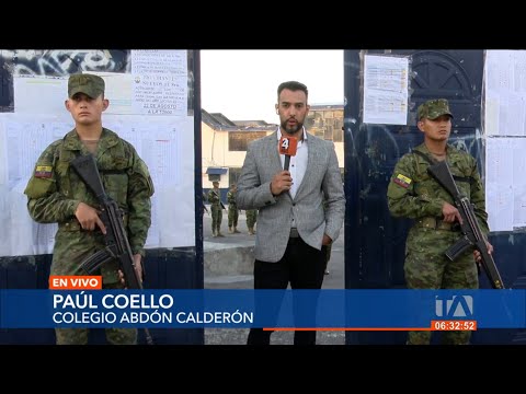 Fuerzas Armadas alistan operativos de seguridad en los recintos electorales