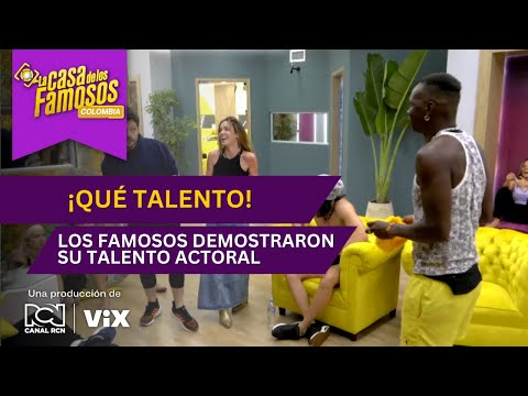 El talento actoral de los participantes de La casa de los famosos Colombia