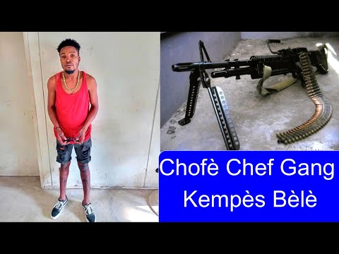 Met Chyanpan deyò. Lapolis Fouke Chofè Chef Gang Kempès. Jacmel ap tann Guy Philippe