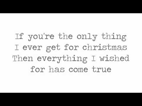 Justin Bieber - The Only Thing I Ever Get For Christmas (Lyrics On Screen)