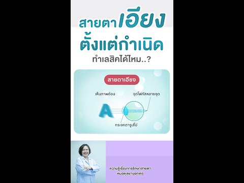 หมอตุลยาเลสิค DrTulaya Community เด็กอายุ13ปีจะทำเลสิคRelexSMILEได้หรือไม่โดยพญ.ตุลยาตั้งศิริ