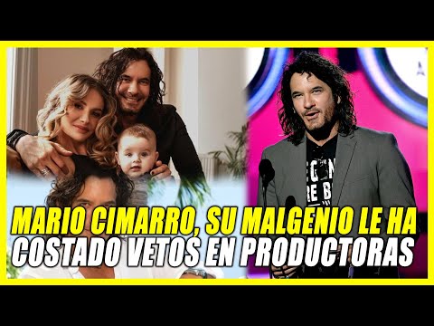 MARIO CIMARRO Y SU MUJER 21 AÑOS MENOR QUE ÉL | SU MAL GENIO LE HA COSTADO TELENOVELAS