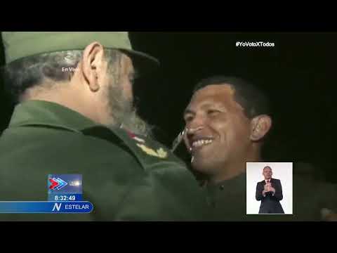 Cuba recuerda al Comandante Hugo Chávez Frías, a 10 años de su partida física