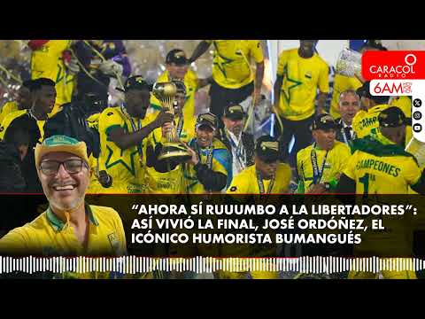 “Ahora sí ruumbo a la libertadores”: José Ordóñez, el icónico humorista bumangués