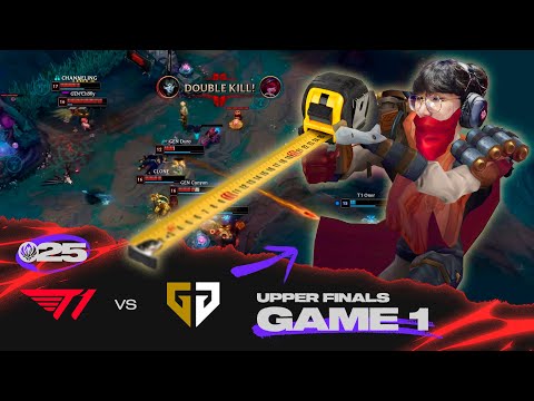 내가 진짜 자야 | T1 vs GEN 게임 1 하이라이트 | 07.10 | MSI 2025