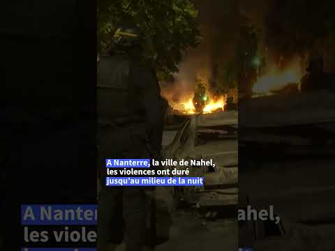 Mort de Nahel à Nanterre: nuit de violences dans plusieurs villes de France