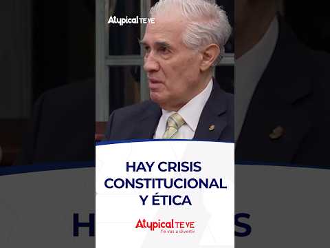 HAY CRISIS CONSTITUCIONAL Y ÉTICA | #shorts