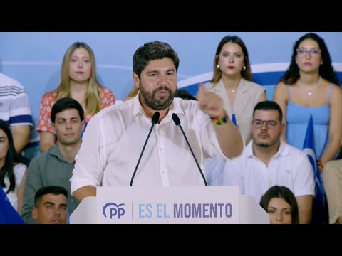 López Miras reivindica el programa de Feijóo para Murcia
