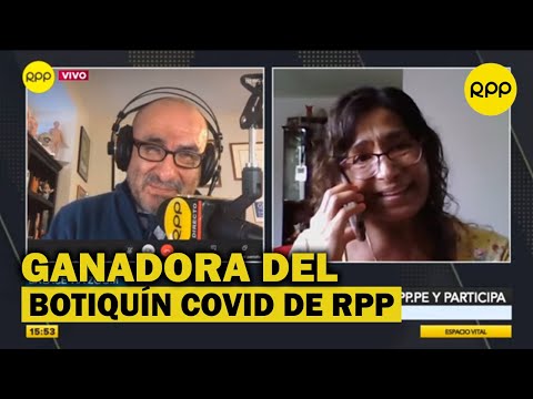 Entrevista a la ganadora del Botiquín COVID de RPP. Ingresa a premios.rpp.pe y participa