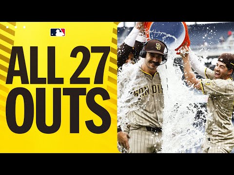 ALL 27 OUTS of Dylan Ceases NO-HITTER (including the play from Xander Bogaerts and Jackson Merrill)