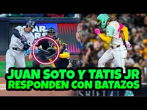 Tatis Jr Y Juan Soto Responde Con Batazos A La Hora Buena En MLB