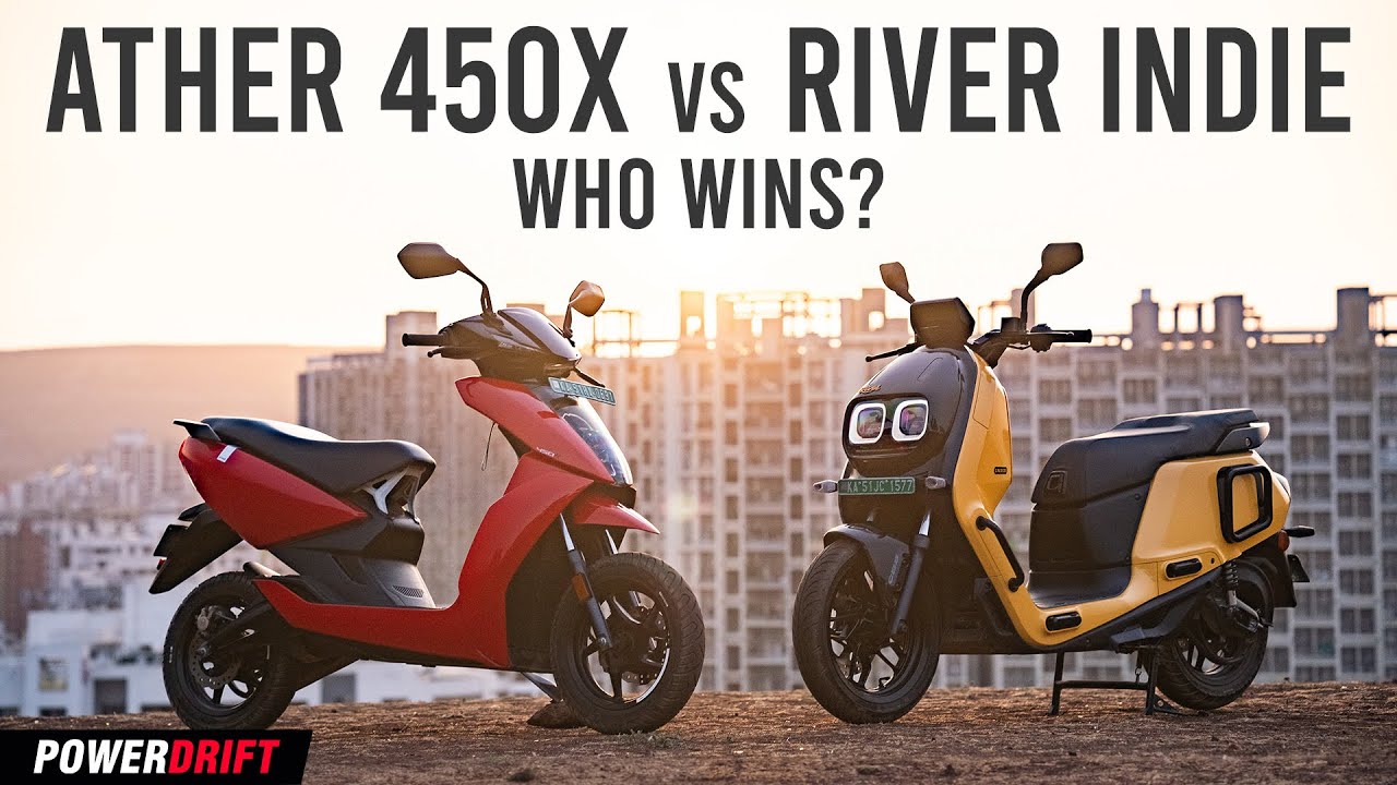 River Indie vs Ather 450X: The better electric scooter is? | PowerDrift