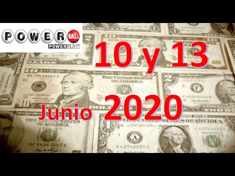 Como ganar Powerball para el día 10 y 13 junio de 2020