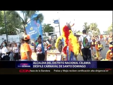 Alcaldía del Distrito Nacional celebra desfile carnaval de Santo Domingo