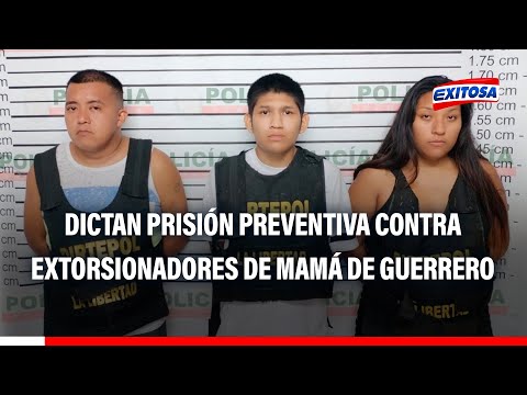 Dictan nueve meses de prisión preventiva contra extorsionadores que amenazaban a mamá de Guerrero