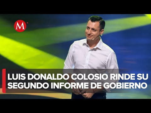 El alcalde Luis Donaldo Colosio rinde segundo informe de gobierno