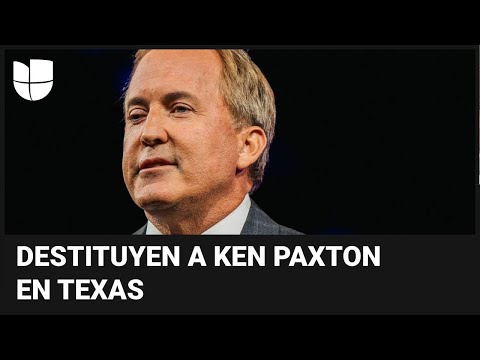 ‘Impeachment’ contra Paxton: es suspendido como fiscal general de Texas