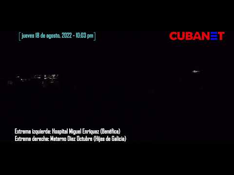 Cubanos piden LIBERTAD durante el apagón de este jueves en el CERRO